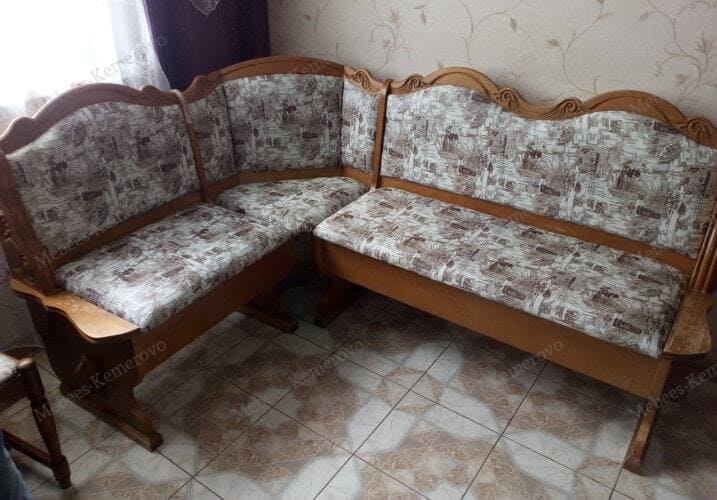Мебис-Кемерово, перетяжка кухонного уголка-1